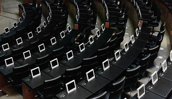 Зал заседаний Сената Республики Мексика